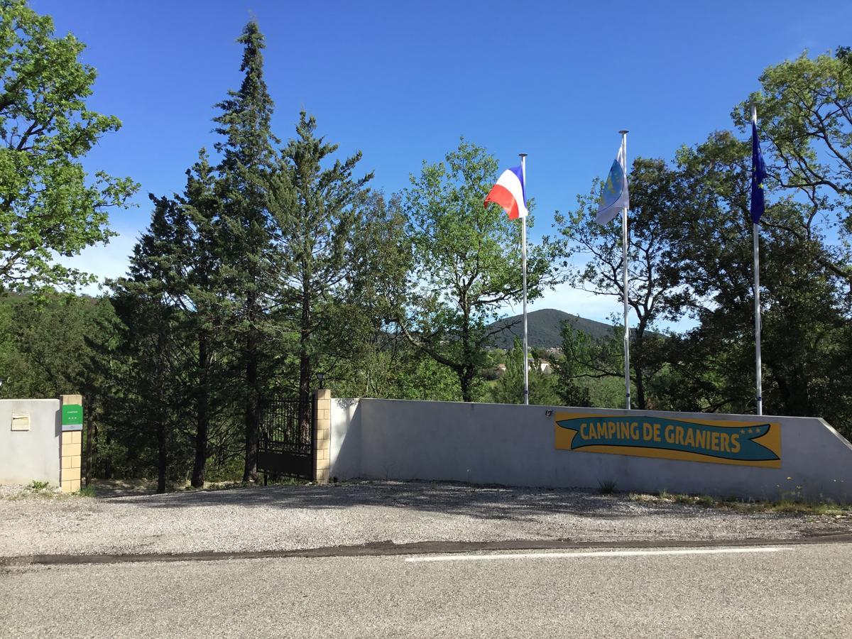 Camping De Graniers Monoblet Esterno foto